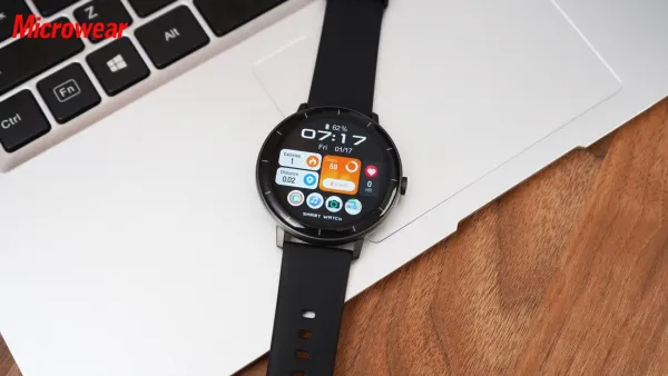 Design Smartwatch Black Fitness Tracker - 14