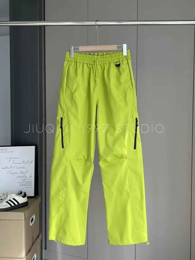 Design Outdoor Wind-Resistant Multi-Pocket Waterproof Straight-Leg Cargo Pants - 11