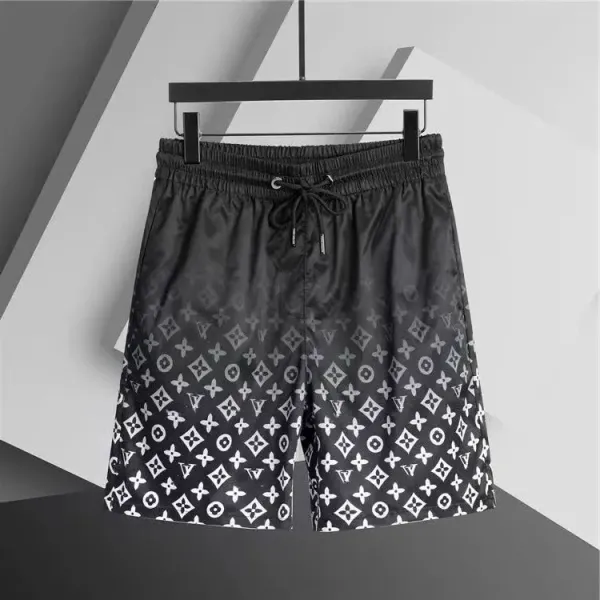 Louis Vuitton Monogram Gradient Swim Shorts Black Swimwear - 1