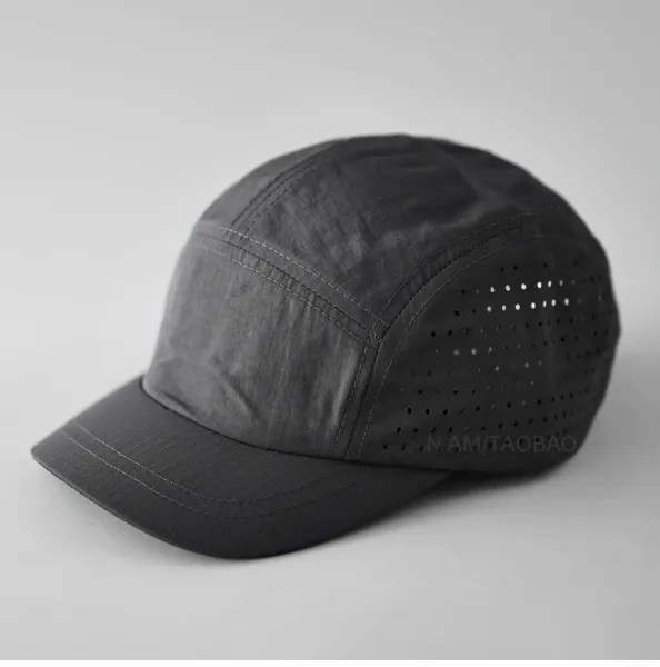 A Bathing Ape Stüssy x Bape Perforated Camp Cap Beige Hat Hats - 9