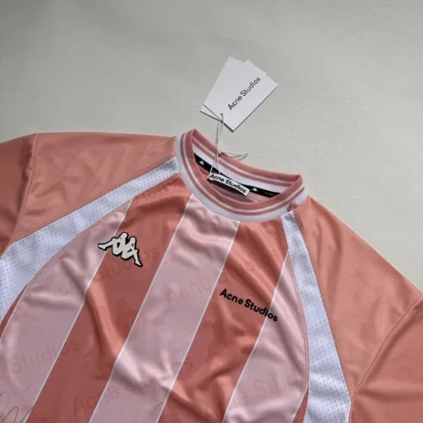 Acne Studios x Kappa Mesh Panel T-Shirt Multicolor - 33