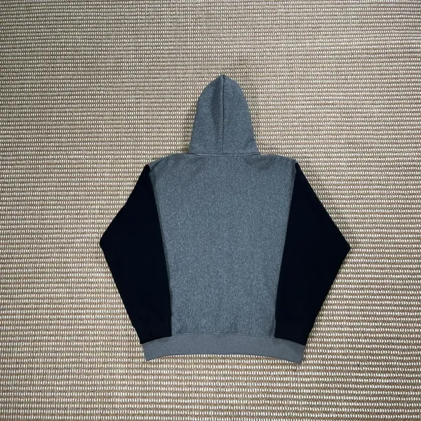 Design Logo Hoodie and Sweatpants Set Charcoal Gray Tracksuit - 8