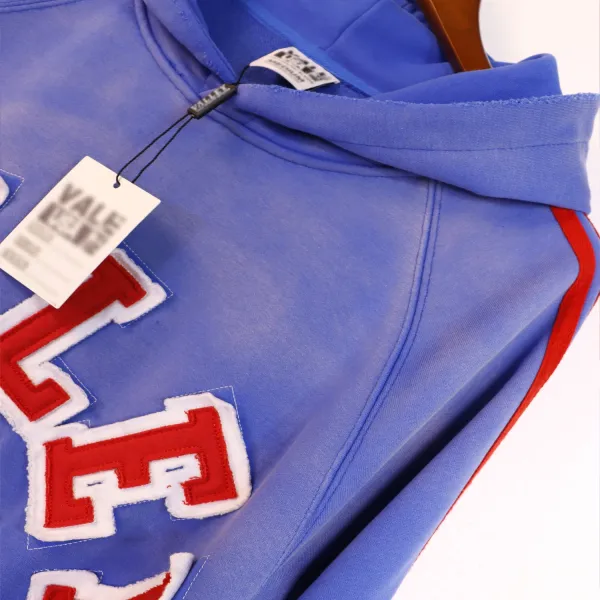 Design Valley Dreams Blue Red Stripe Sweatpants - 7