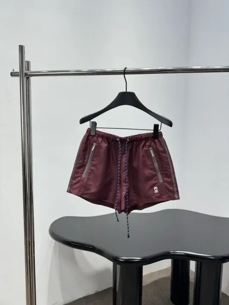 Design A-Line Drawstring Skirt in Burgundy - 10