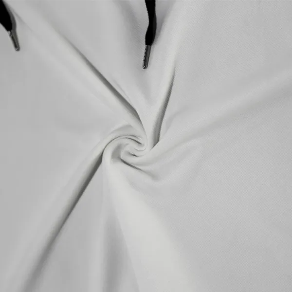 Design Sleeveless Hooded Waffle-Knit Vest Top White - 26