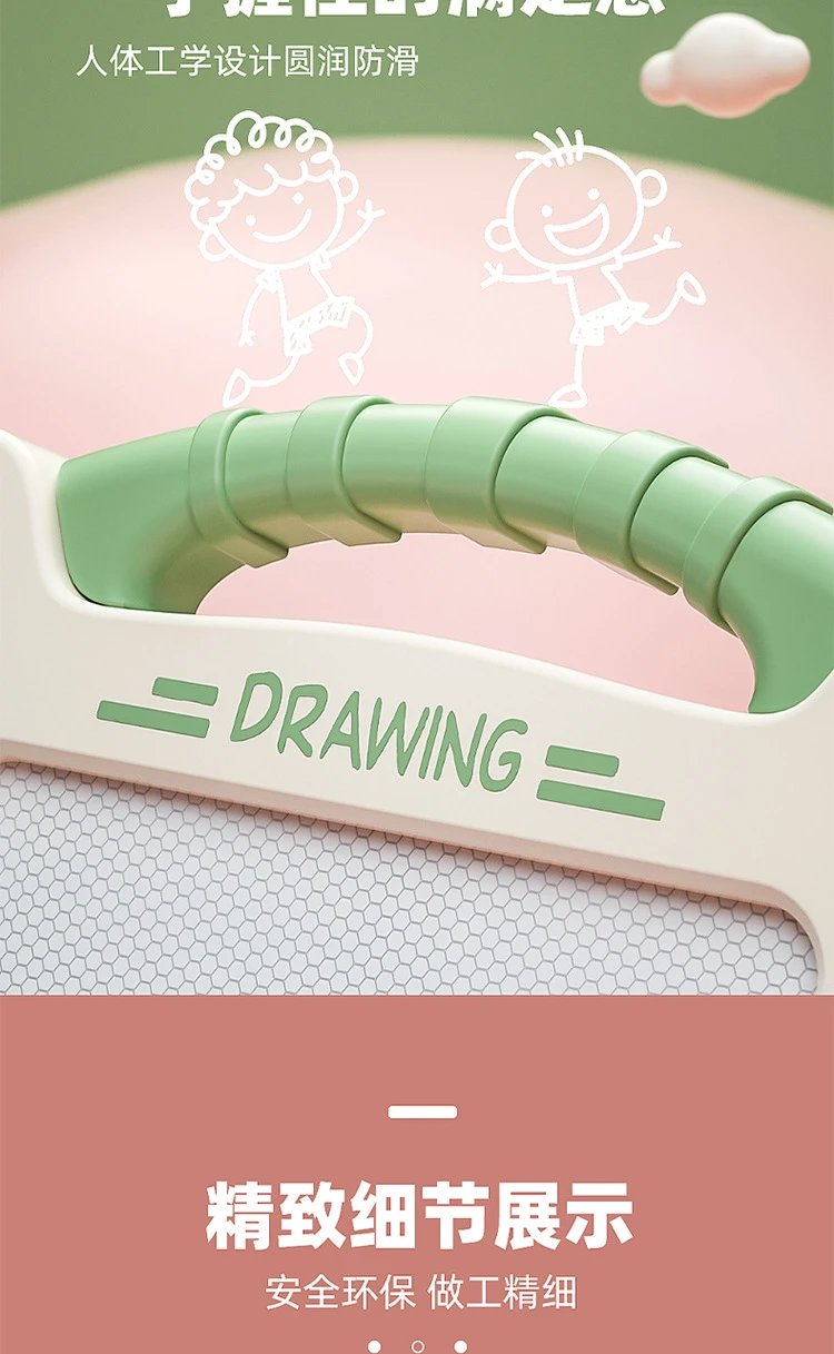 Design Luxury Edition Pink Magnetic Drawing Board for Kids Electronics - 12