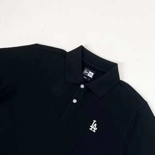New Era MLB Team Polo Black / Gray / White Polo Tops Polo - 15