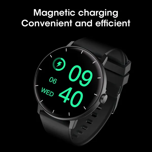 Design Smartwatch Black Fitness Tracker - 36