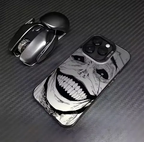 Design Solo Leveling Anime Graphic Phone Case Silver - 8