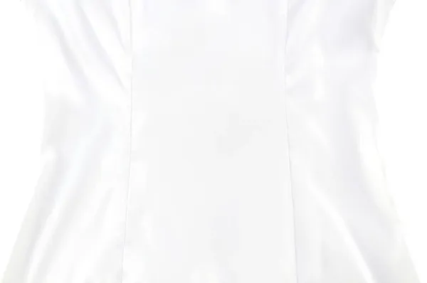 Design High-Neck Satin Mini Dress White - 15