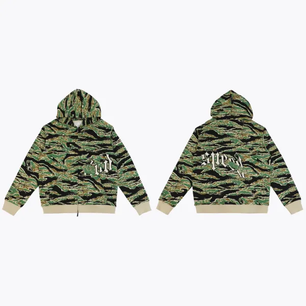 Design Camo Print Graphic Sweatpants Multicolor - 22