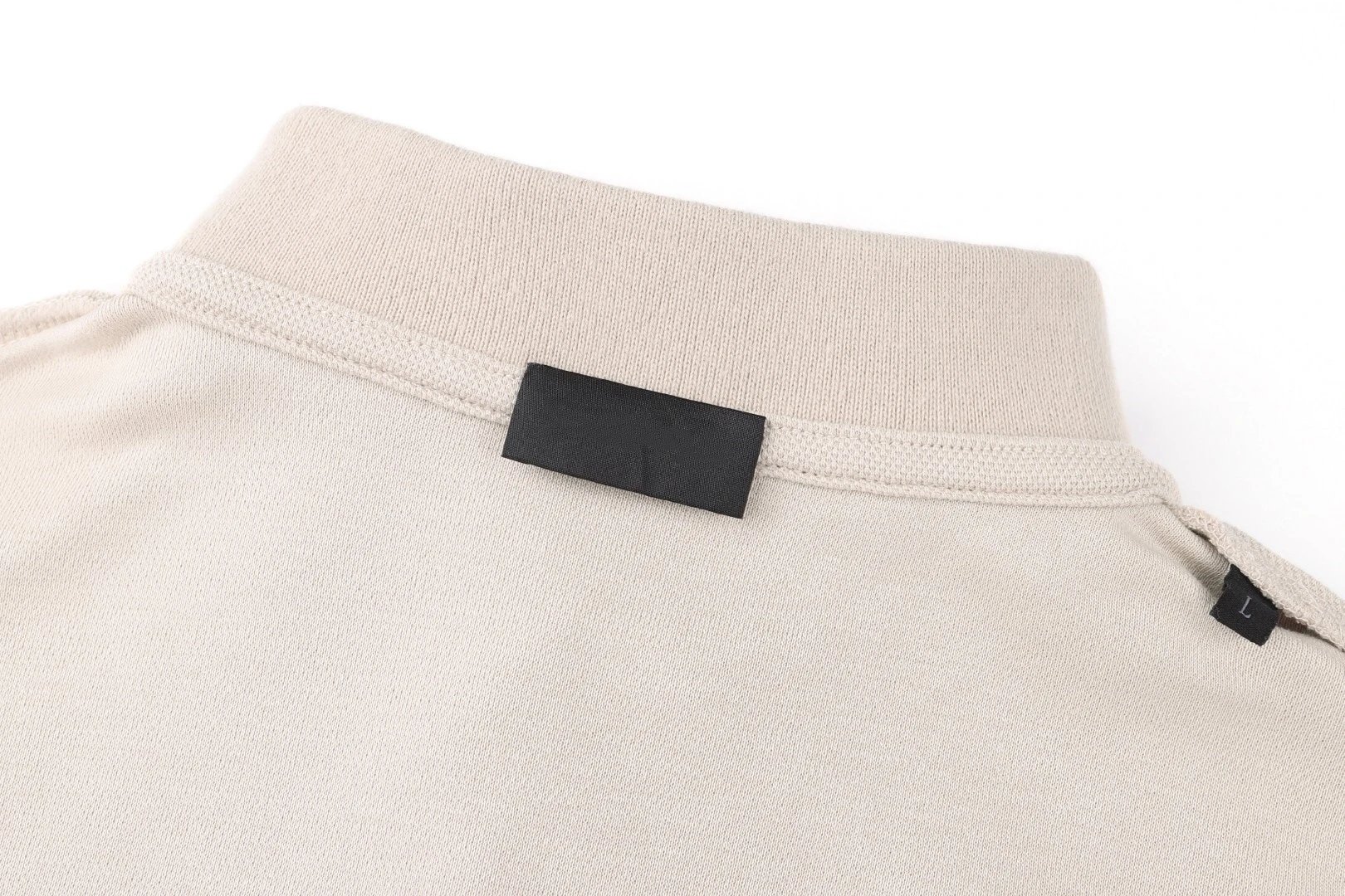 Moncler Polo Beige Piqué Cotton Polo Polo Shirt - 6