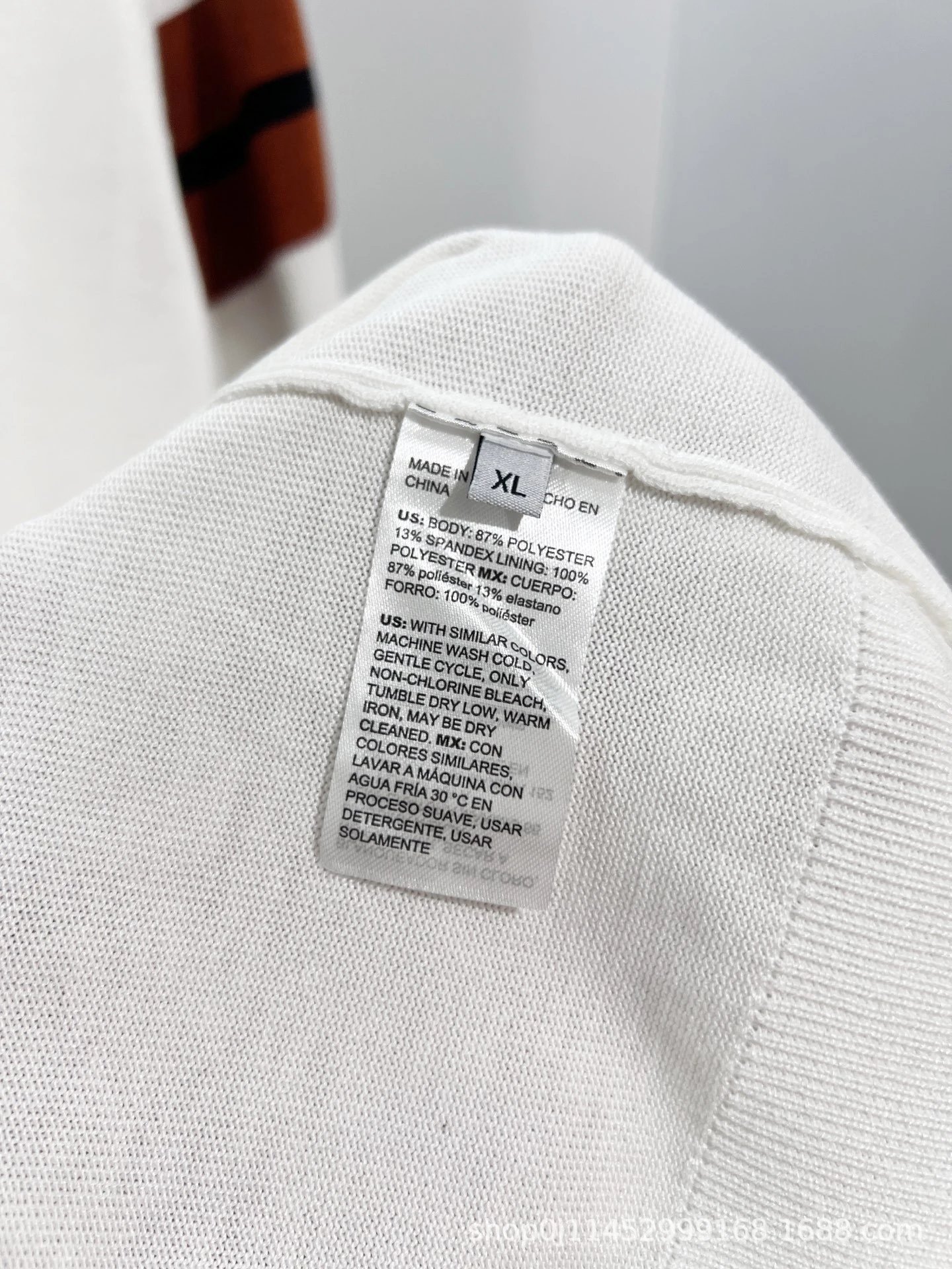 Zegna Striped Sleeve Knit T-Shirt White - 9