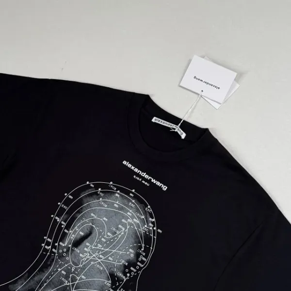 Off-White Human Head Blueprint T-Shirt Black - 22