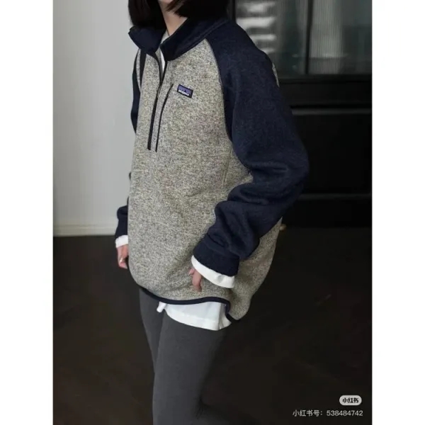 Patagonia Better Sweater Fleece 1 / 4-Zip Gray Outerwear - 15