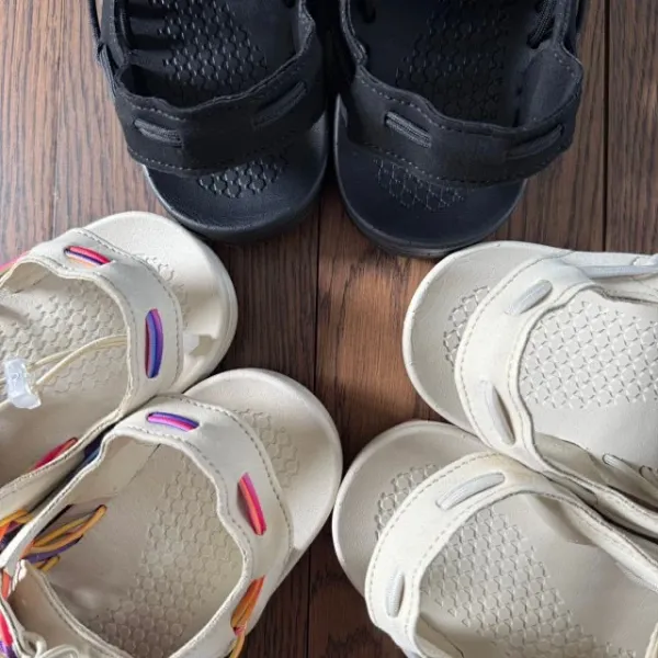 Design Woven Sandal Multicolor Casual Shoes - 25