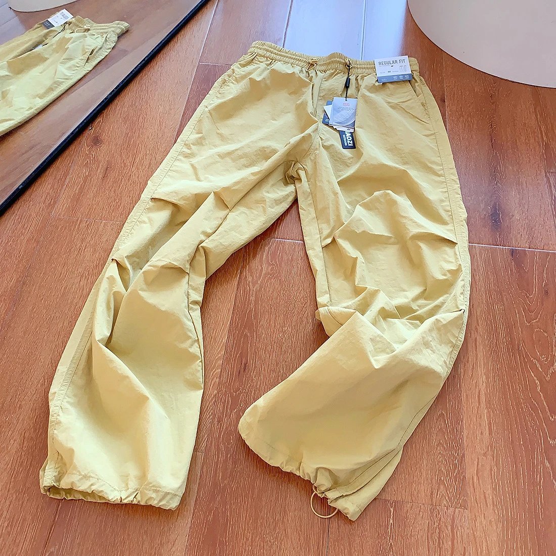 Design Unbranded Regular Fit Cargo Pants Yellow Pants