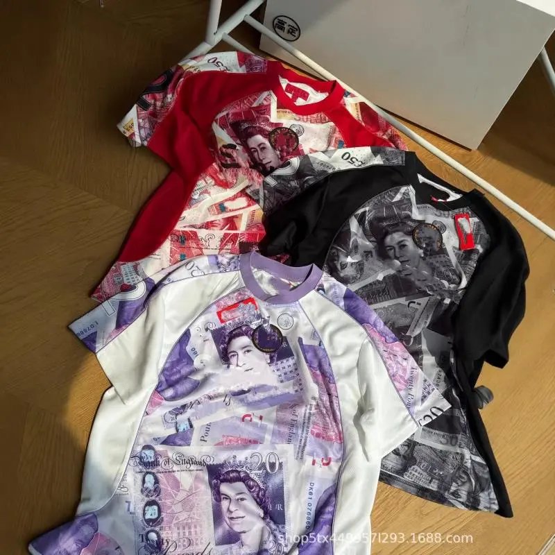 Money Print Short-Sleeve T-Shirt