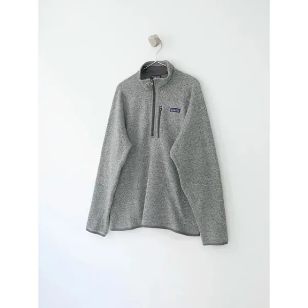 Patagonia Better Sweater Fleece 1 / 4-Zip Gray Outerwear - 21