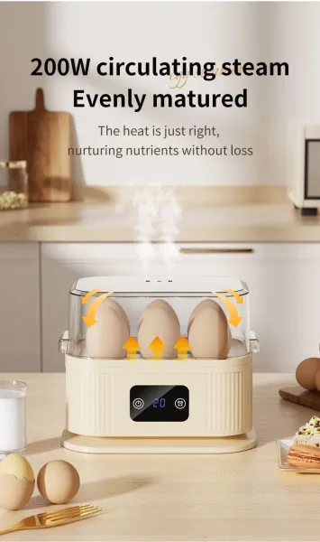 Design Digital Egg Cooker Mint Green Kitchen Appliance Electronics - 8