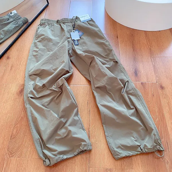 C.P. Company Windbreaker Pants Olive Green Pants - 1
