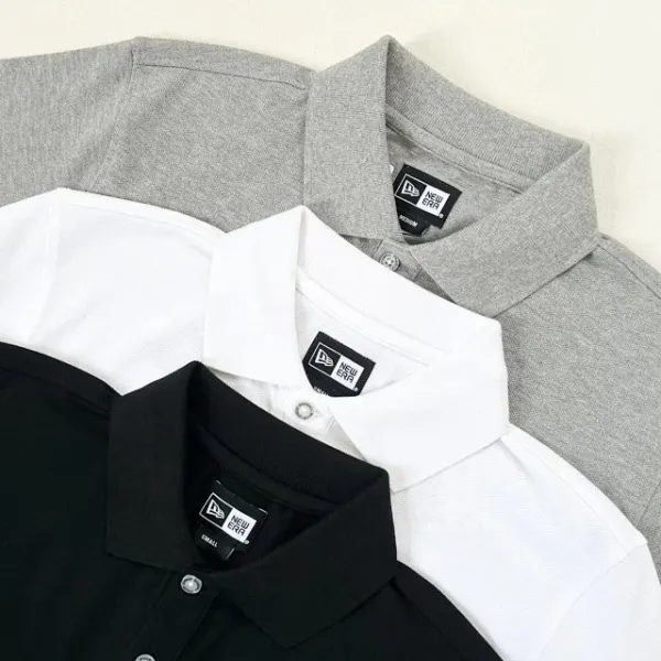 New Era MLB Team Polo Black / Gray / White Polo Tops Polo - 20