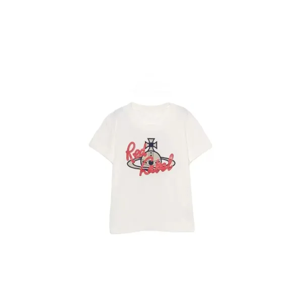 Vivienne Westwood Red Label Orb Logo T-Shirt White - 1