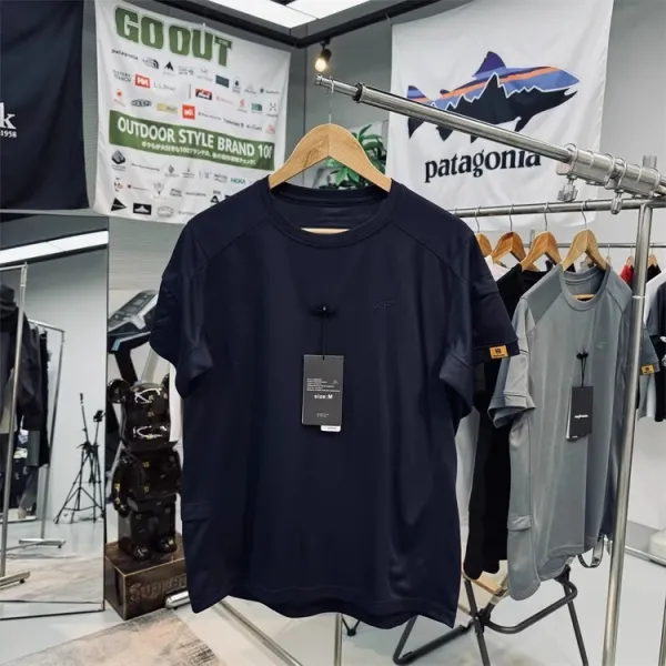 Patagonia Capilene Cool Daily T-Shirt Navy - 1