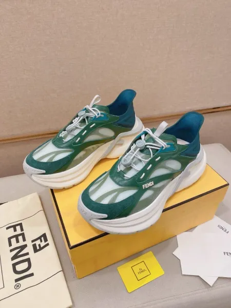 Fendi Fendigraphy White Chunky Sneakers - 3
