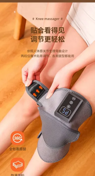 Design Smart Knee Support Gray Electronic Therapy Brace - 14