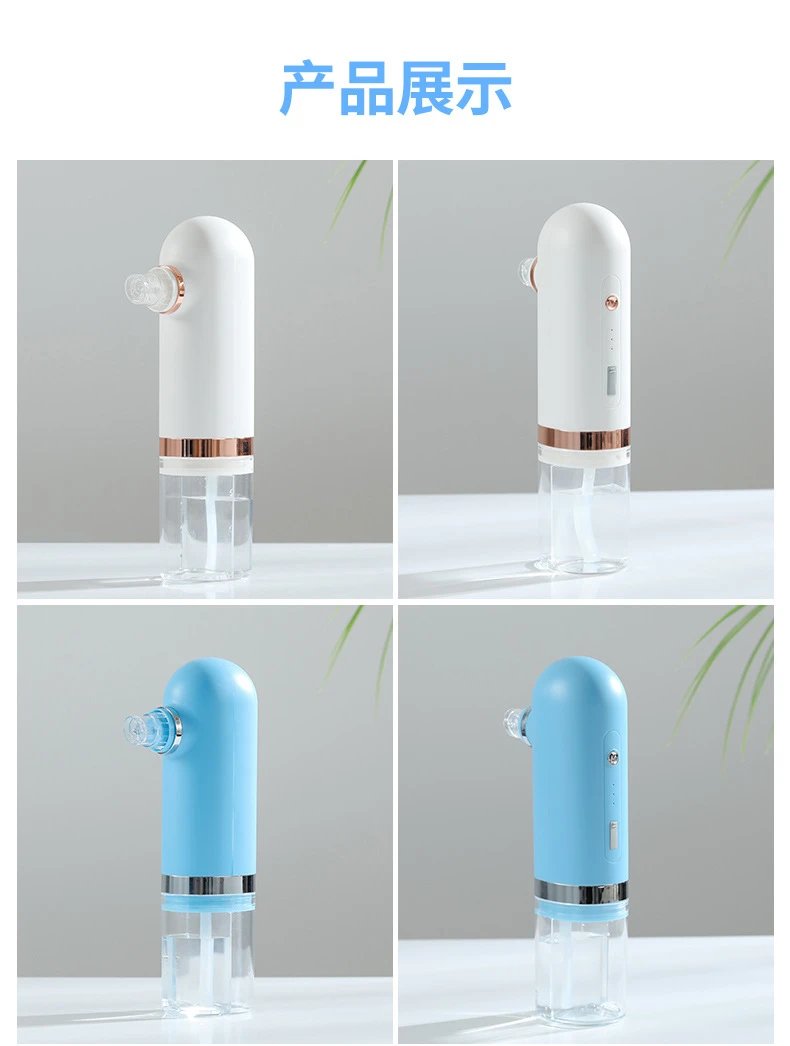 Design Micro Bubble Facial Cleansing Device White with Rose Gold Accents Electronics - 16