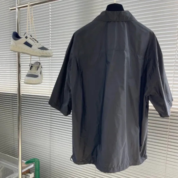 Prada Re-Nylon Utility Jacket Black Outerwear - 4