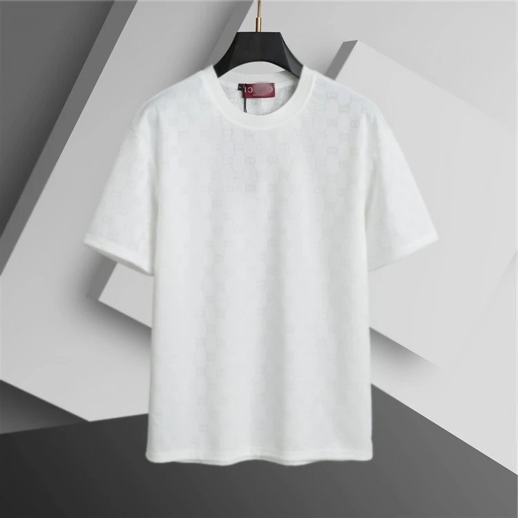 Jacquard Crew Neck T-Shirt photo 6