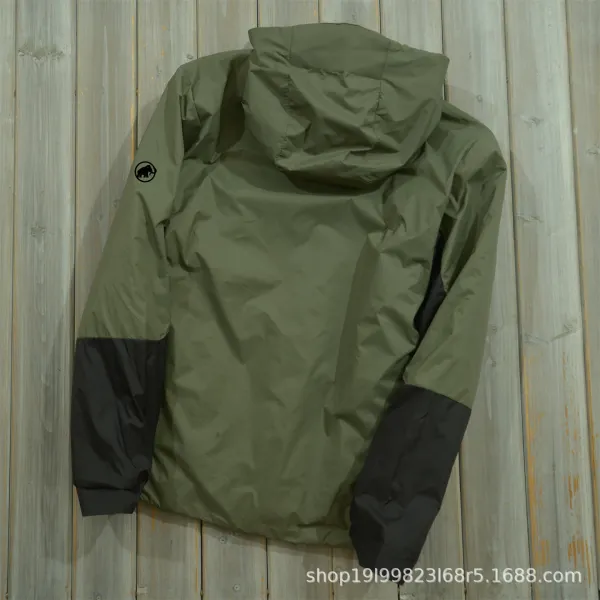 Design Mammut Eigerjoch Light Hooded Jacket Dark Gray Outerwear - 26