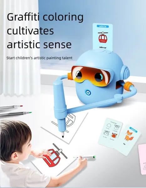 Design Robotic Drawing Robot White Electronics - 8