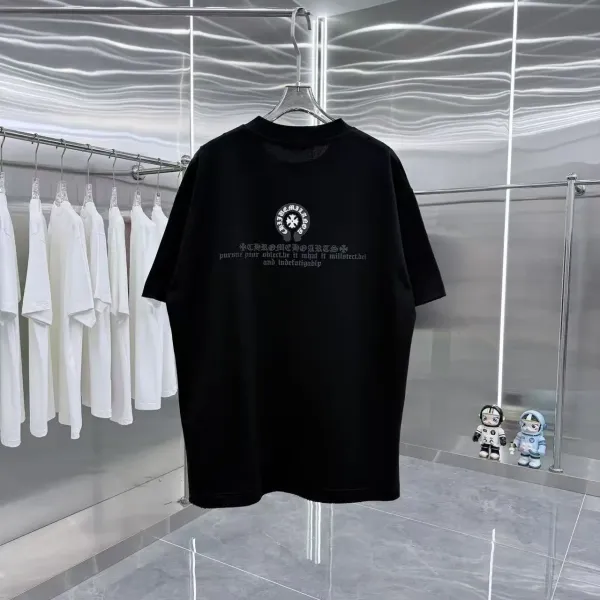 Chrome Hearts Chronoarts Black Graphic T-Shirt - 5