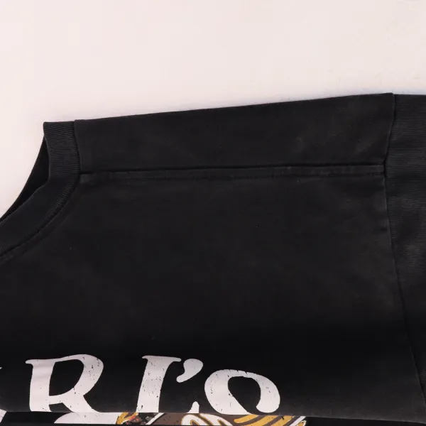 Amiri Hollywood Eagle Black T-Shirt - 4