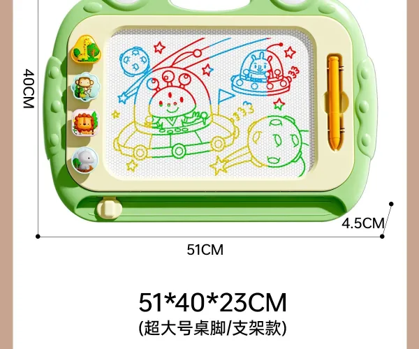 Design Frog-Shaped Magnetic Drawing Board for Kids Pink Electronics - 25