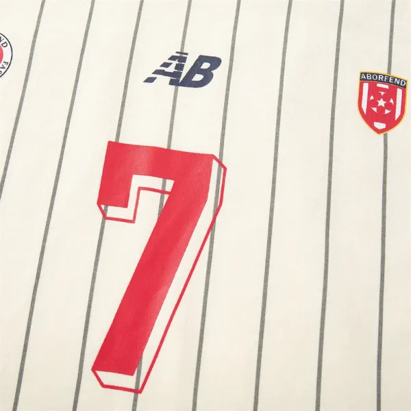 New Balance x Mourfend Football Jersey Navy Pinstripe - 8