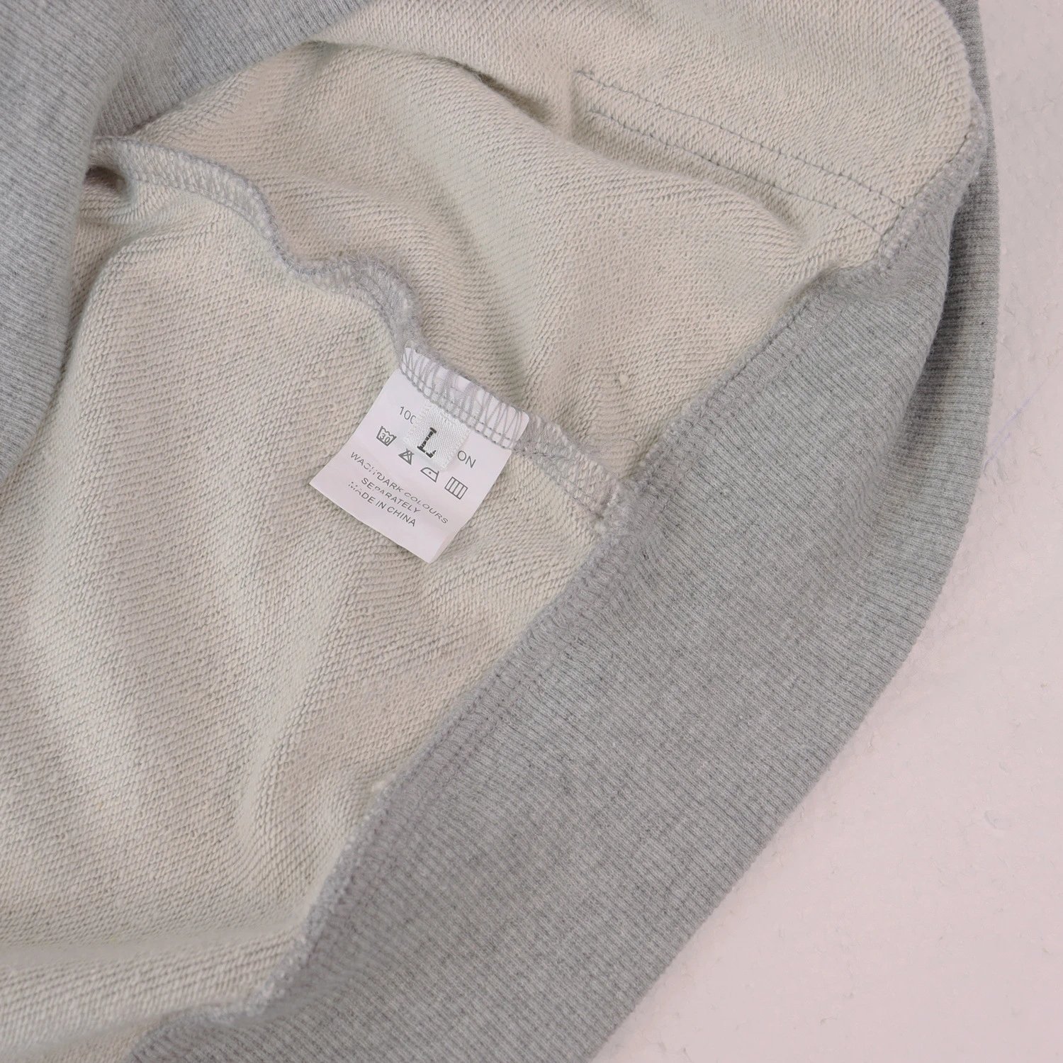 Design Studded Gun Motif Hoodie and Sweatpants Set Gray - 7