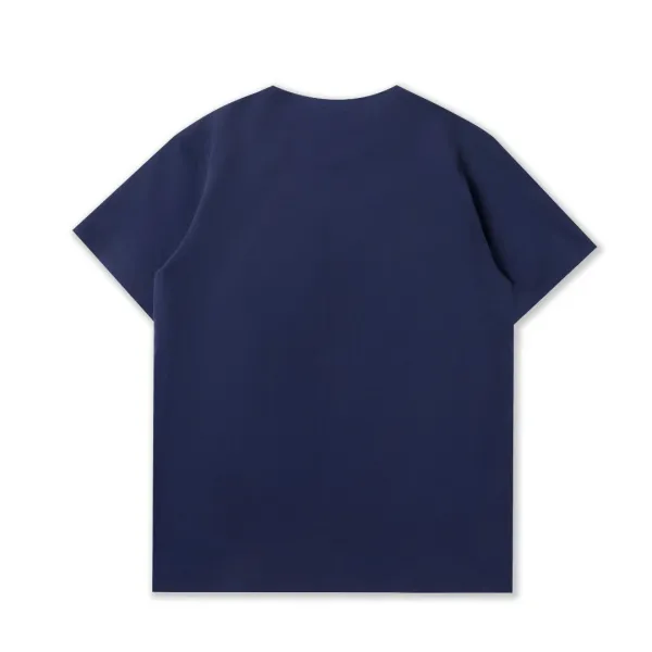 Design Basic Crew Neck T-Shirt Dusty Blue - 10