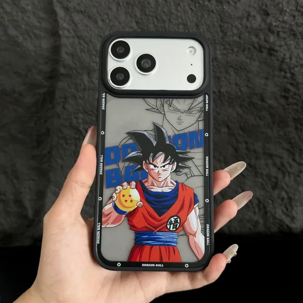 Design Dragon Ball Z Chibi Goku Phone Case Beige Phone Case - 9