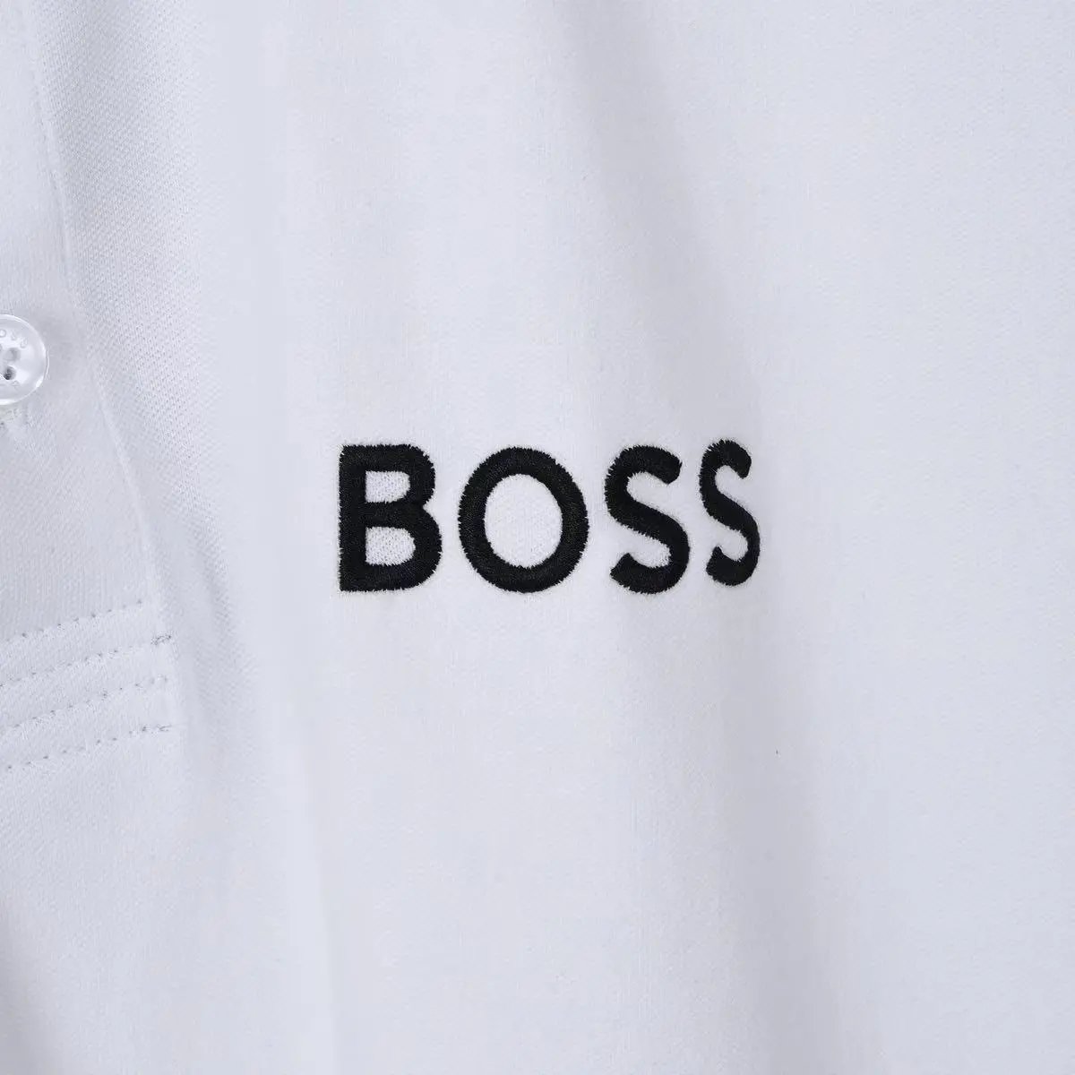 Hugo Boss Logo Polo Navy Blue Polo Shirt - 8