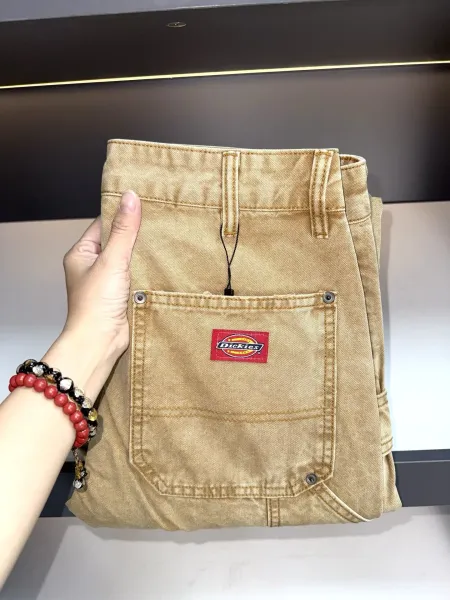 Dickies Slim Fit Washed Gray Jeans - 6