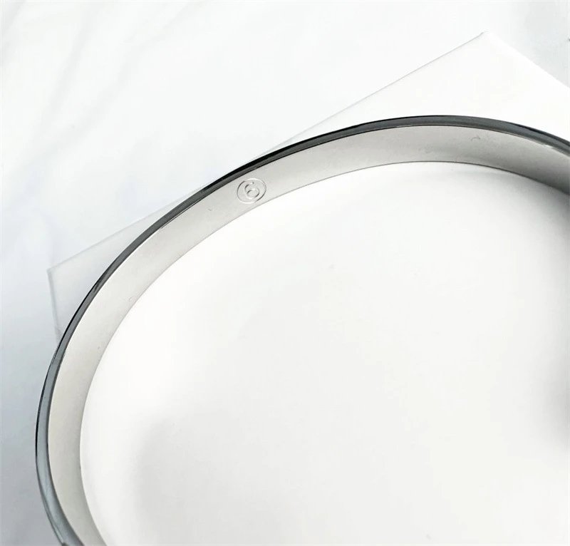 Design Cuff Bracelet Silver Metal Jewelry - 11