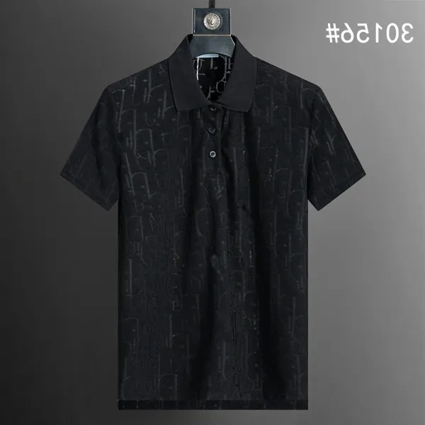 Dior Oblique Monogram Black Polo Shirt - 1