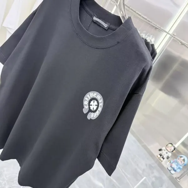 Chrome Hearts Chronoarts Black Graphic T-Shirt - 8