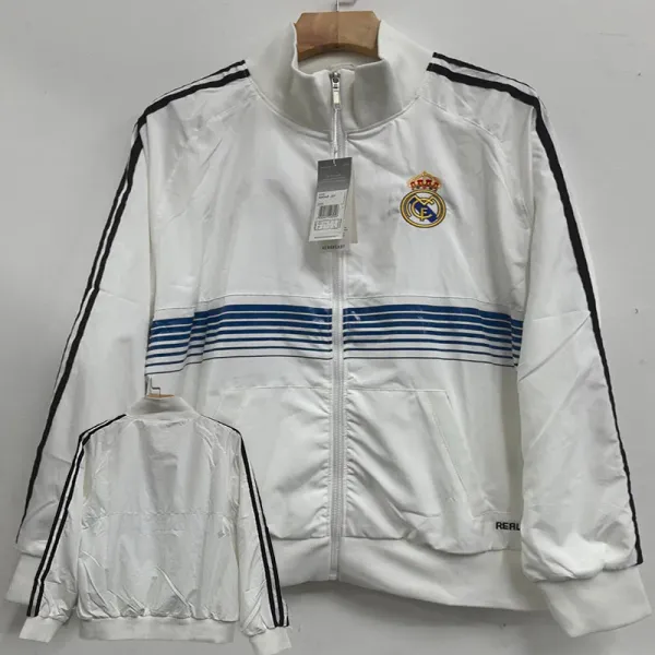AFA Track Jacket Light Gray with Black Trim Outerwear - 15