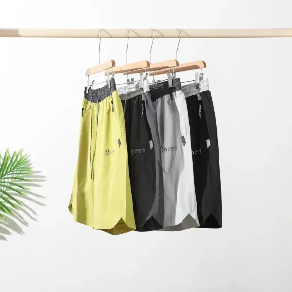 Design Outorave E.D.Q. Quick-Dry Performance Shorts Lime Green Shorts - 6