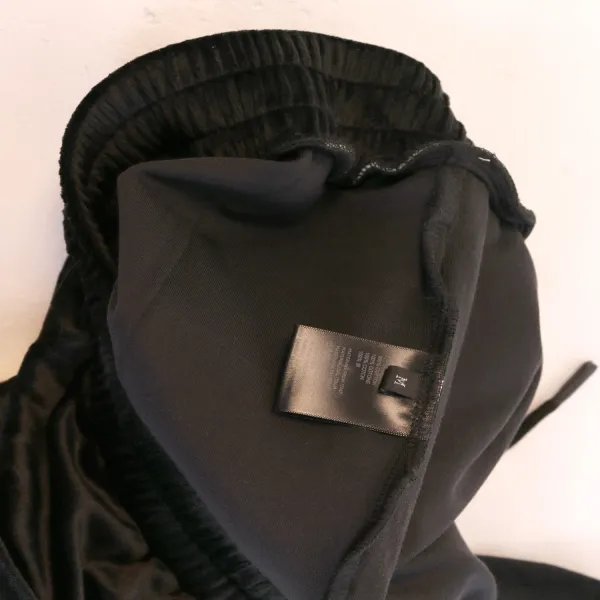 Amiri Skeleton Stripe Track Jacket Black Silver Outerwear - 16
